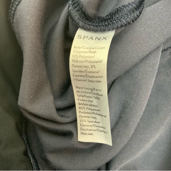 SPANX Velvet Tummy Control Leggings Moon Shadow - Picture 12 of 13